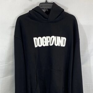Black dogpound unisex Hoodie
